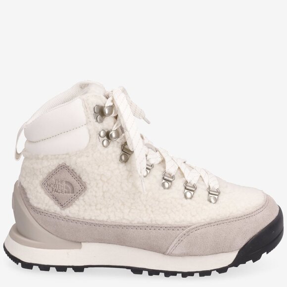 NEW THE NORTH FACE THE NORTH FACE Back To Ber Pile Boots white/silver grey 864tn - Picture 1 of 9